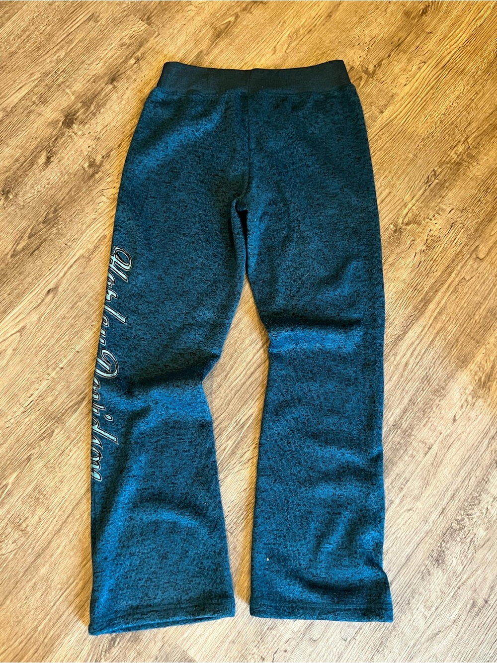 Harley-Davidson Genuine MotorClothes Lounge Sweatpants Teal Blue XL - Picture 4 of 6